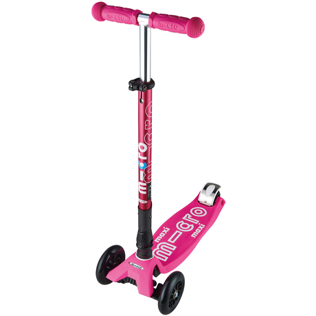 Hulajnoga Maxi Micro Deluxe składana Shocking Pink