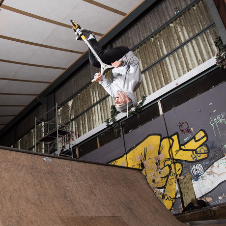 Hulajnoga Micro Trixx 2.0 Grey-Yellow