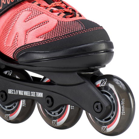 Rolki dziecięce K2 Marlee Pro Girls Black/Pink