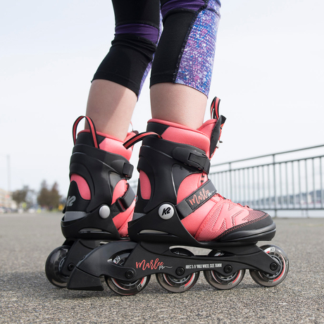 Rolki dziecięce K2 Marlee Pro Girls Black/Pink