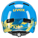 Kask Uvex Kid 3 Blackout blue regulacja 51-55 cm
