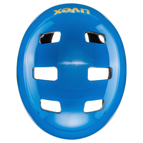 Kask Uvex Kid 3 Blackout blue regulacja 51-55 cm