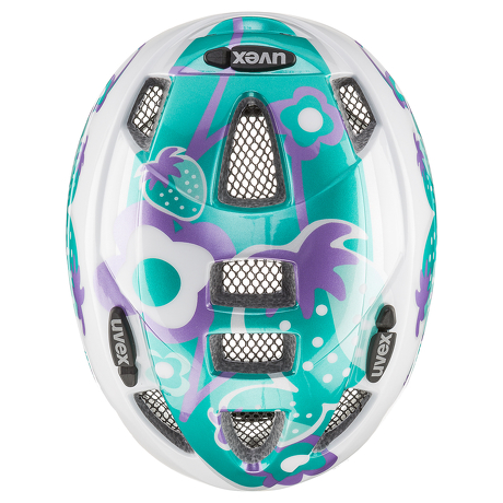 Kask dziecięcy Uvex Kid 2 Mint Strawberry