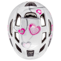 Kask Uvex Finale Junior Heart White Pink 51-55cm