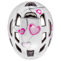 Kask Uvex Finale Junior Heart White Pink 51-55cm Kask Uvex Finale Junior Heart White Pink 51-55cm