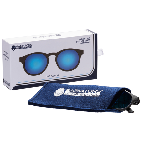 Okulary przeciwsłoneczne dla dzieci Babiators Polaryzacja Keyhole The Agent 3-5
