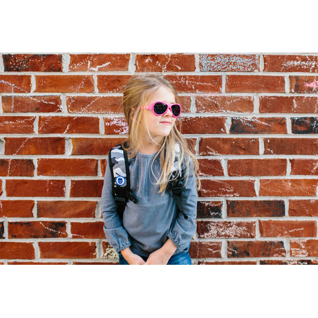 Okulary przeciwsłoneczne dla dzieci Babiators Original Aviator Popstar Pink 0-2