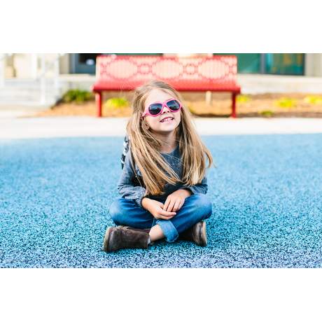 Okulary przeciwsłoneczne dla dzieci Babiators Original Aviator Popstar Pink 3-5