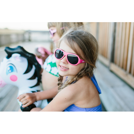 Okulary przeciwsłoneczne dla dzieci Babiators Original Aviator Popstar Pink 3-5