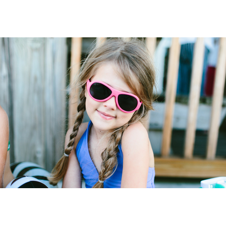 Okulary przeciwsłoneczne dla dzieci Babiators Original Aviator Popstar Pink 3-5