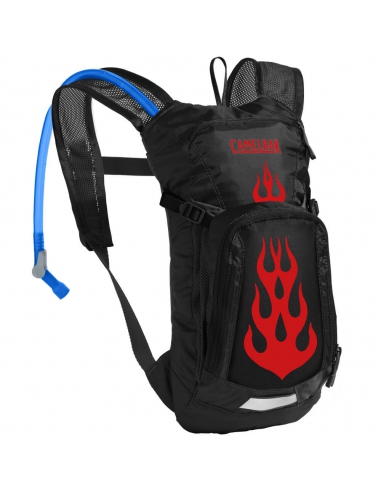 Plecak dziecięcy z bukłakiem Camelbak Mini M.U.L.E. Black/Flames