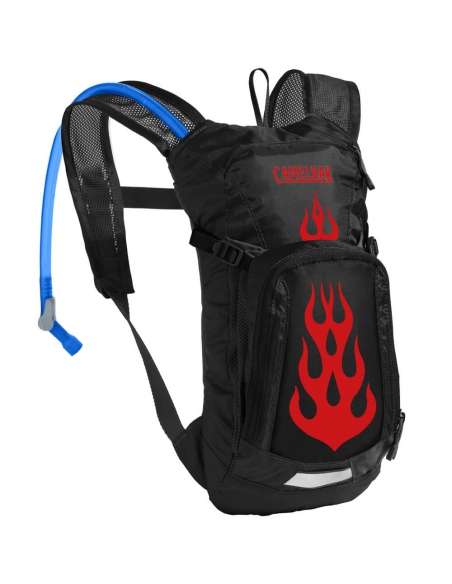 Plecak dziecięcy z bukłakiem Camelbak Mini M.U.L.E. Black/Flames