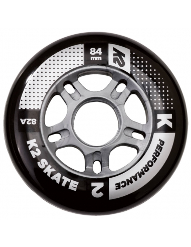 Zestaw 4 kół K2 84mm 82A