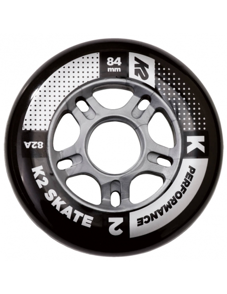 Zestaw 4 kół K2 84mm 82A