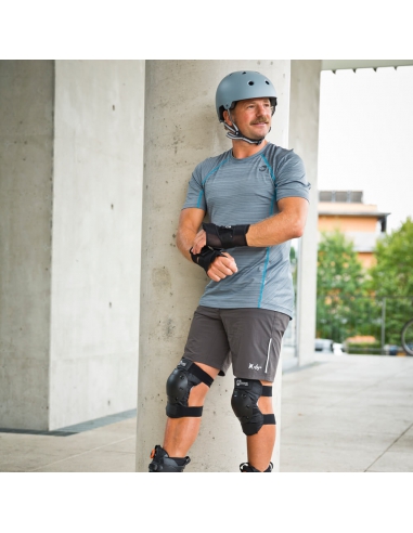 Zestaw męskich ochraniaczy (na kolana, łokcie,...