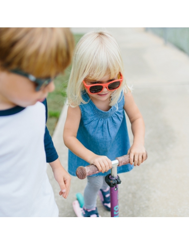 Okulary przeciwsłoneczne dla dzieci Babiators Original Navigator Rockin Red 0-2