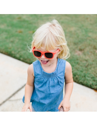 Okulary przeciwsłoneczne dla dzieci Babiators Original Navigator Rockin Red 0-2