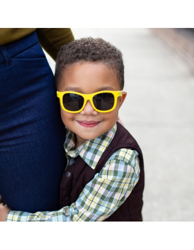 Okulary przeciwsłoneczne dla dzieci Babiators Original Navigator Hello Yellow 0-2