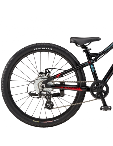 Rower GT Stomper 24" Ace Black/Red-Aqua