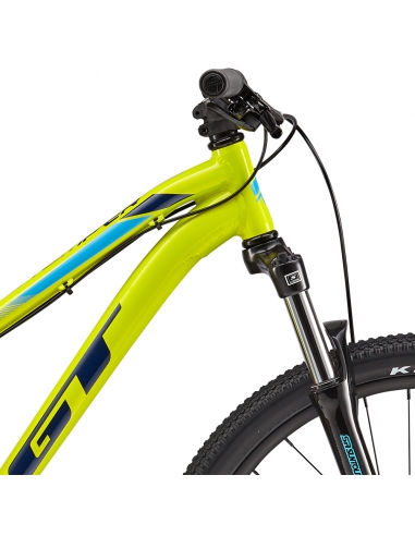 Rower dziecięcy GT Stomper 26" Ace Chartreuse/Navy-Cyan
