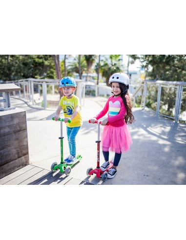 Hulajnoga Mini Micro Deluxe Aqua LED