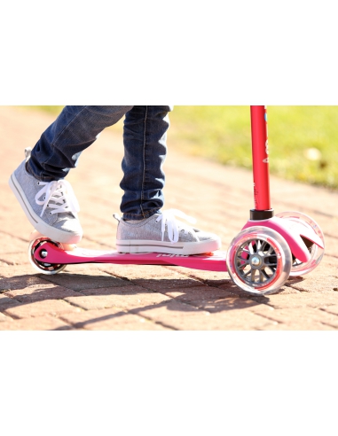 Hulajnoga Mini Micro Deluxe Pink LED