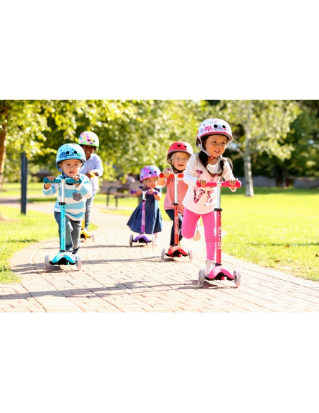 Hulajnoga Mini Micro Deluxe Pink LED Hulajnoga Mini Micro Deluxe Pink LED