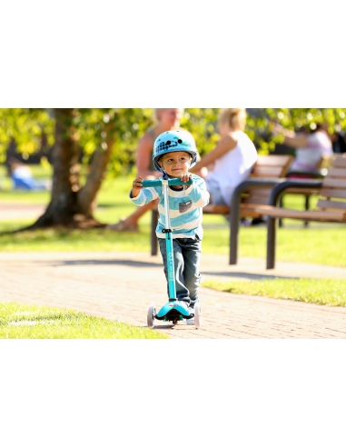 Hulajnoga Mini Micro Deluxe Aqua LED