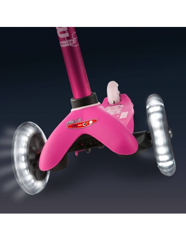 Hulajnoga Mini Micro Deluxe Pink LED