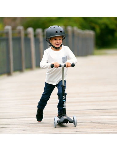 Hulajnoga Mini Micro Deluxe Black-Grey