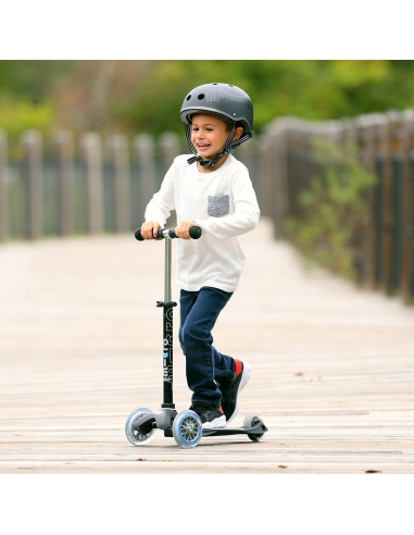 Hulajnoga Mini Micro Deluxe Black-Grey