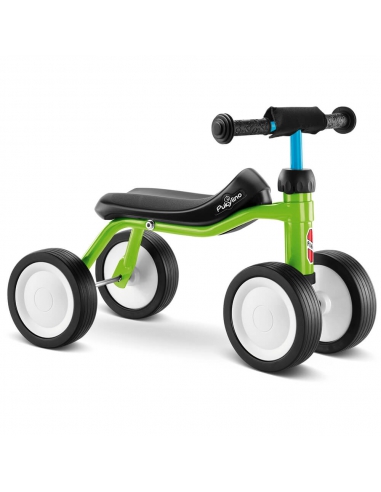 Jeździk rowerek czterokołowy Puky Pukylino zielony z osłoną kierownicy