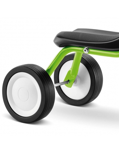 Jeździk rowerek czterokołowy Puky Pukylino zielony z osłoną kierownicy