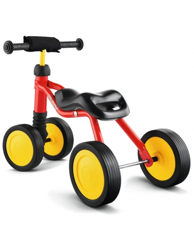 Jeździk rowerek czterokołowy Puky Wutsch jagodowy z osłoną kierownicy