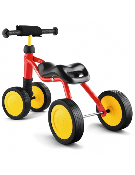 Jeździk rowerek czterokołowy Puky Wutsch jagodowy z osłoną kierownicy