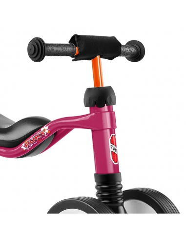 Jeździk rowerek czterokołowy Puky Wutsch jagodowy z osłoną kierownicy