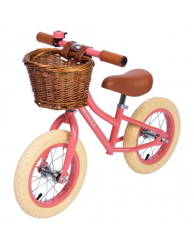 Rowerek biegowy Banwood First Go 12 koralowy