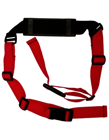Pasek do noszenia rowerka biegowego czerwony