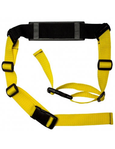 Pasek do noszenia rowerka biegowego żółty