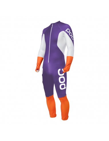 Guma narciarska POC - Skin GS JR - Dark Ametist Purple/Hydrogen White