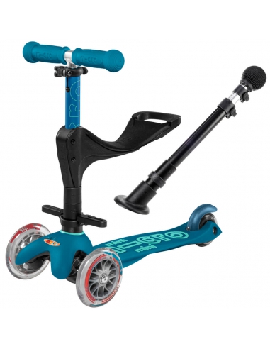 Hulajnoga i Jeździk Mini Micro Deluxe Plus 3w1 Ice Blue