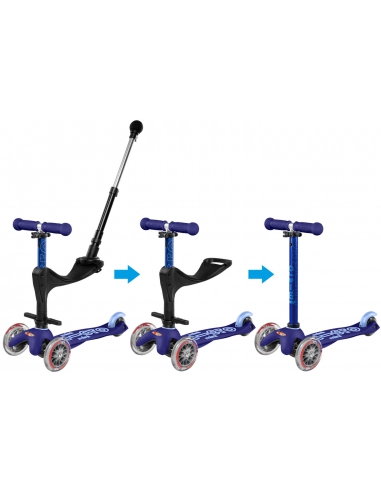 Hulajnoga i Jeździk Mini Micro Deluxe Plus 3w1 Blue