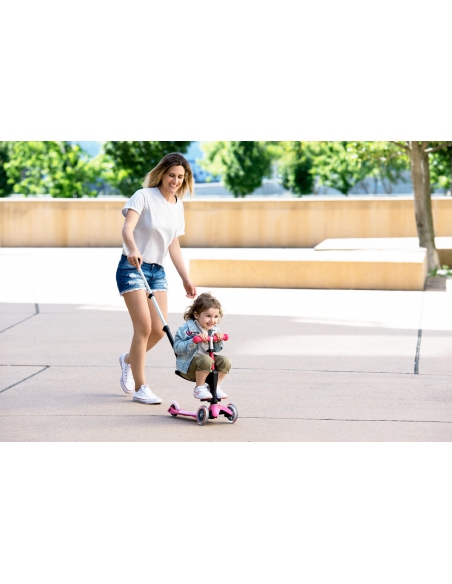 Hulajnoga i Jeździk Mini Micro Deluxe Plus 3w1 Pink