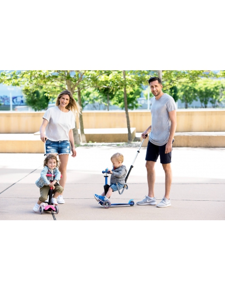 Hulajnoga i Jeździk Mini Micro Deluxe Plus 3w1 Pink