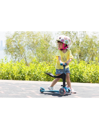 Hulajnoga i Jeździk Mini Micro Deluxe Plus 3w1 Ice Blue
