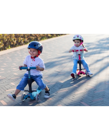 Hulajnoga i Jeździk Mini Micro Deluxe Plus 3w1 Ice Blue