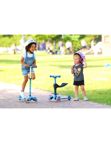 Hulajnoga i Jeździk Mini Micro Deluxe Plus 3w1 Ice Blue