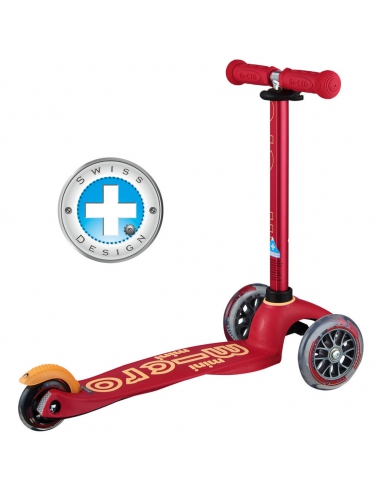 Hulajnoga i Jeździk Mini Micro Deluxe Plus 3w1 Ruby Red