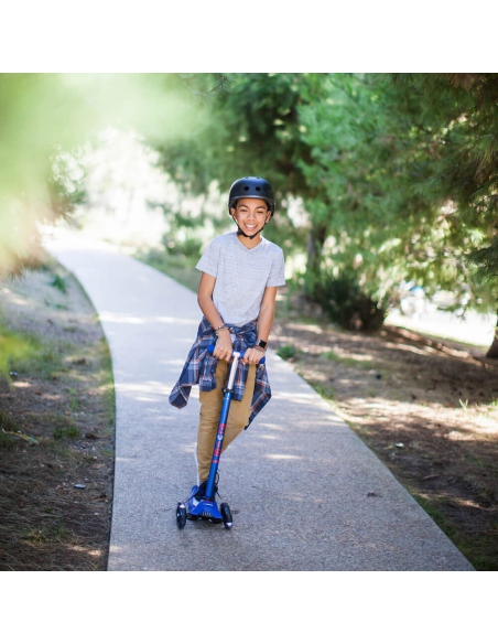 Hulajnoga Maxi Micro Deluxe Blue LED Hulajnoga Maxi Micro Deluxe Blue LED