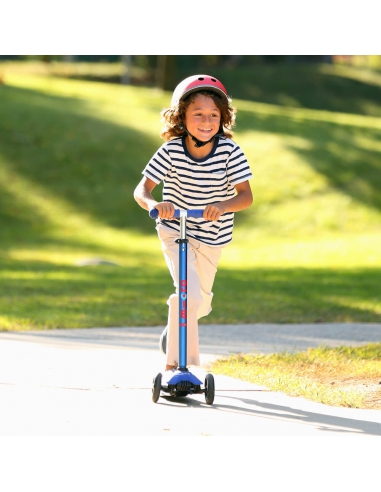 Hulajnoga Maxi Micro Deluxe Blue LED